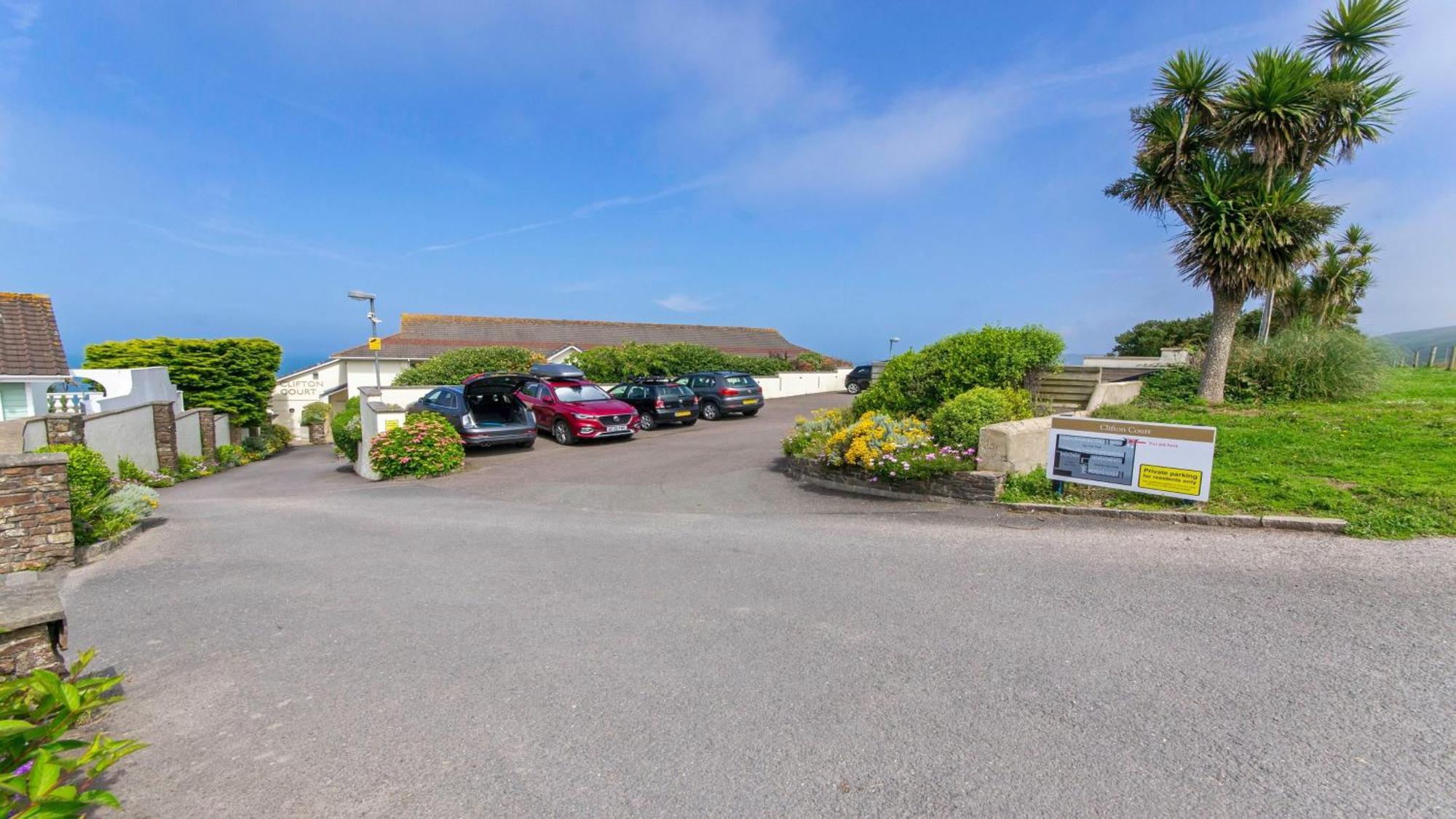 Clifton Court Apt 16 With Indoor Heated Pool & Sea Views Croyde Exterior foto